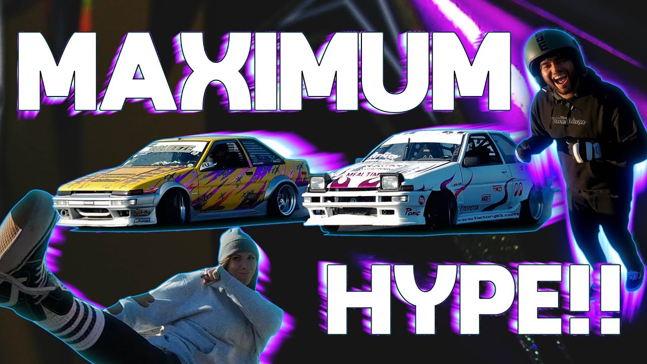 Breaking the HYPE METER drifting at Spirit Peaks!! - /// SQUEEZE AE86 [4K]