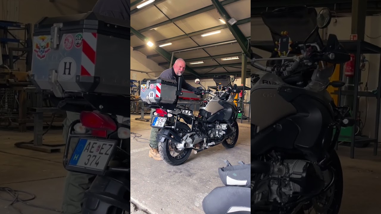 R1200GSA fukin low 🫵🔥🤯🏍️🎬🎥 #bmwr1200gsaexclusive #loweringsprings #bmwmotorrad