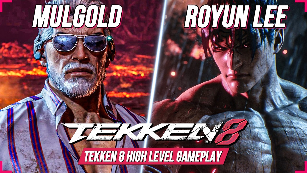 T8 ⚡ МалГолд (ВИКТОР) против Роюна Ли (ДЬЯВОЛ ДЖИН) 💪 Tekken 8: Полное уничтожение | Жестокий гей...