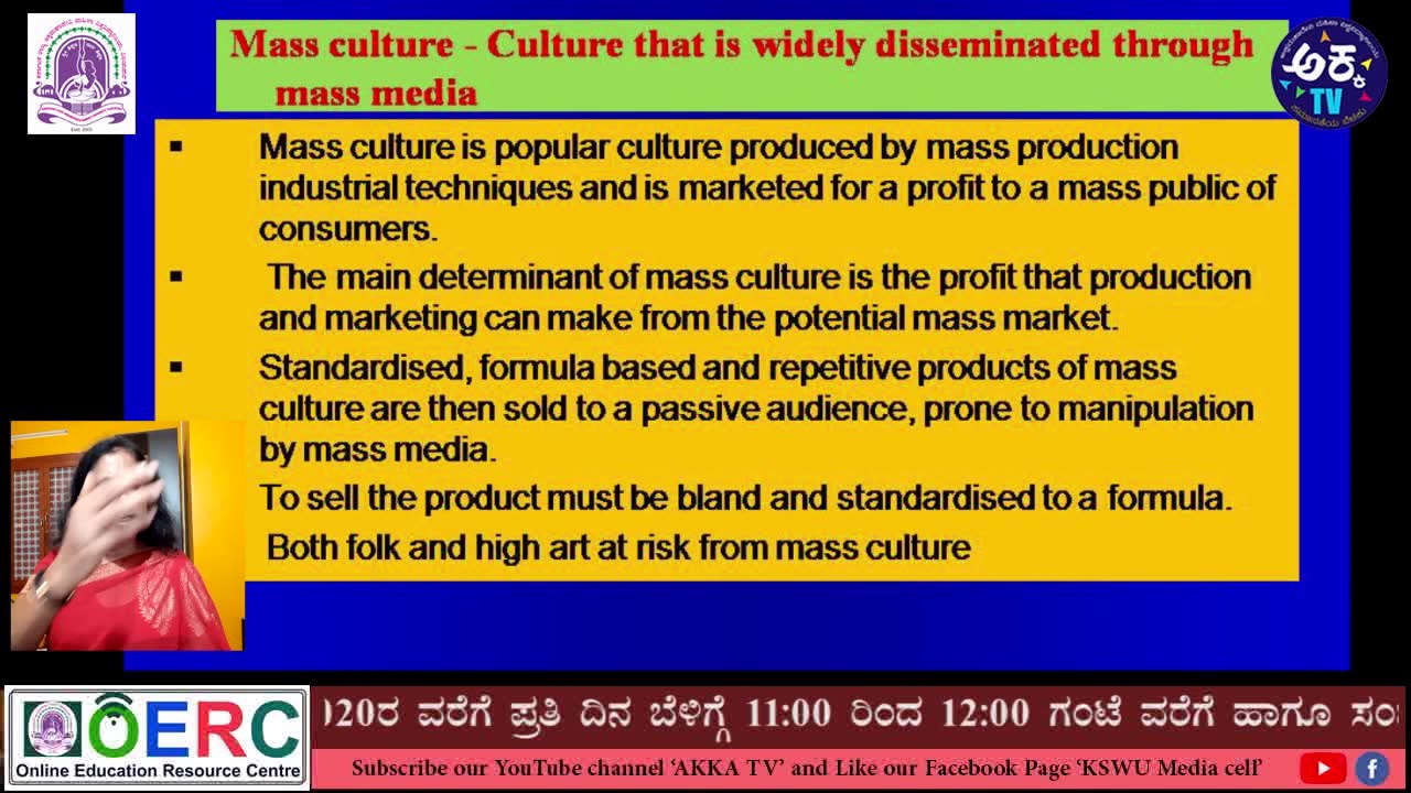 KSET Paper 1 | Mass Media and Society | Part 02 | OERC | Lecture 50