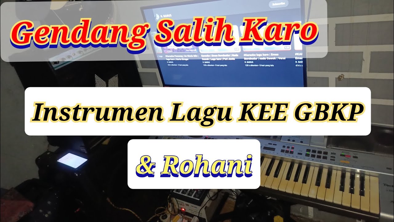 Gendang Karo Terbaru | Instrumen Lagu KEE GBKP & Salih Rohani