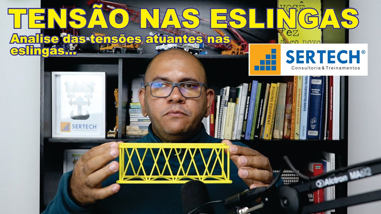 Distribuição de cargas - Quando 2 eslingas são melhores do que 4.