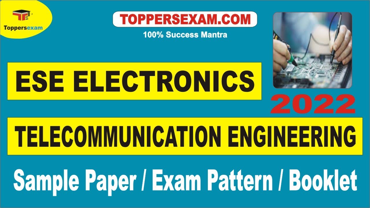 Sample Paper For ESE ELECTRONICS AND TELECOMMUNICATION ENGINEERING, Exam Pattern 2022, Booklet