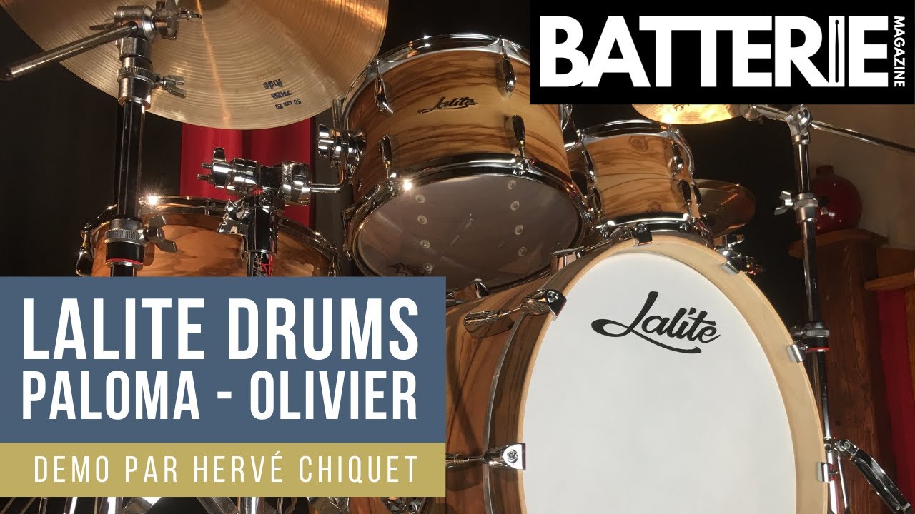 LALITE DRUMS PALOMA - Demo | Batterie Magazine # 195
