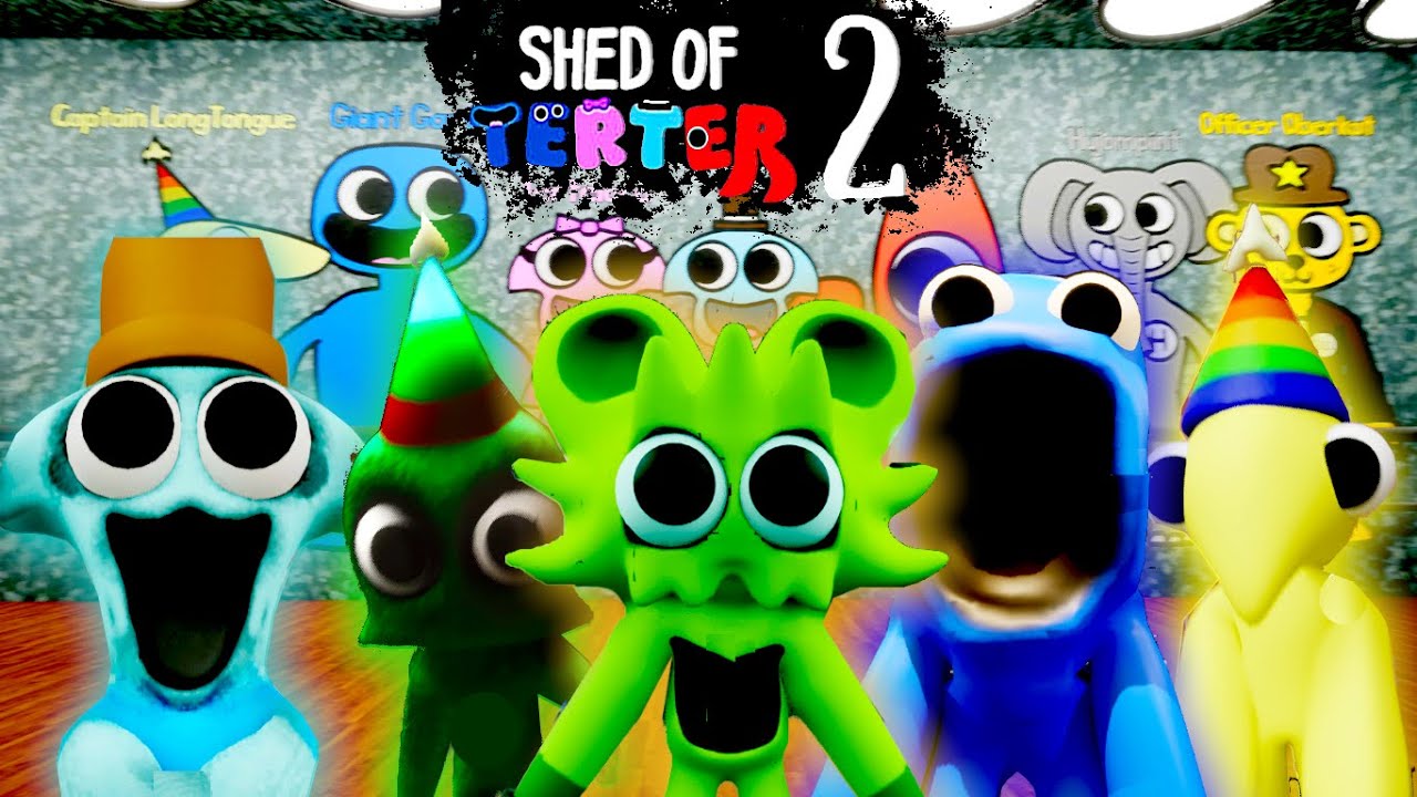 Shed of Terter Chapter 2 - New chapter kindergarten of monsters - Full game walkthrough.