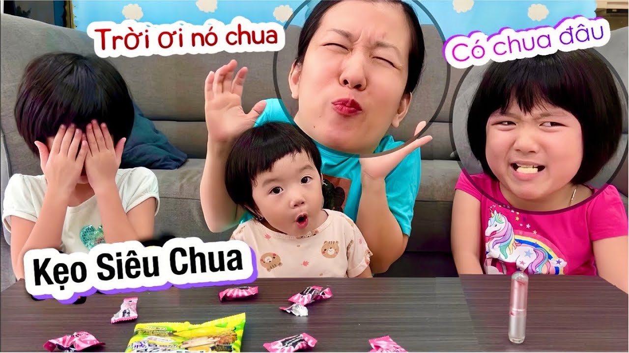 Ăn Kẹo Siêu Chua Nhật Bản - Ai sẽ chịu được độ chua của kẹo này . Thử thách