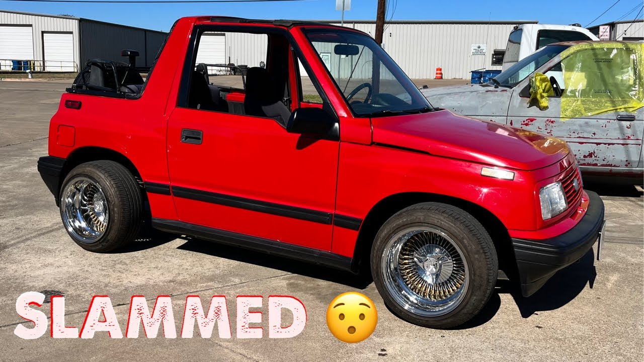 SLAMMED MY GEO TRACKER!
