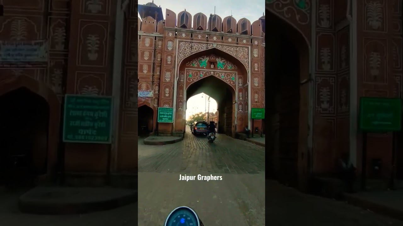 Chandpol Gate Jaipur | Gates on Jaipur #jaipur #pinkcity #pinkcity #gatesofjaipur #rajasthan
