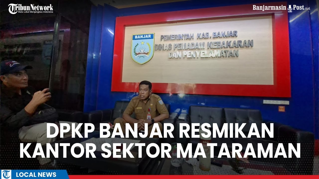 DPKP Banjar Resmikan Pos Sektor Mataraman, Perkuat Respon Time Layanan Kebakaran