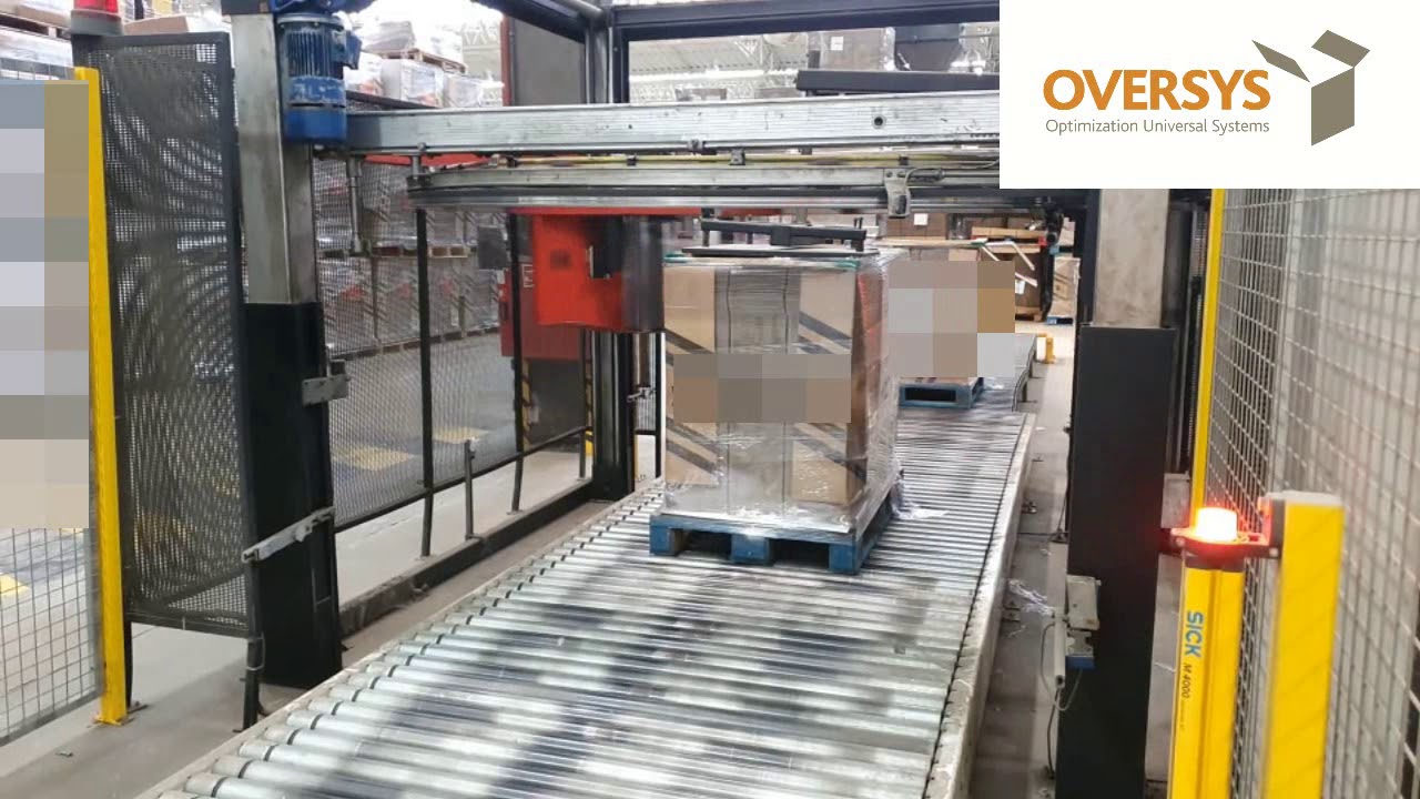VIDEO OVERSYS U53620320 HALOILA OCTOPUS 2100 PALLET STRETCHER