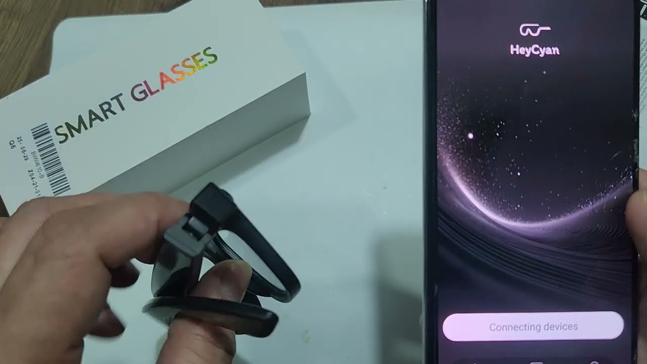 RAW video of frustrating installation of LIGE smart AI glasses... Watch till the end