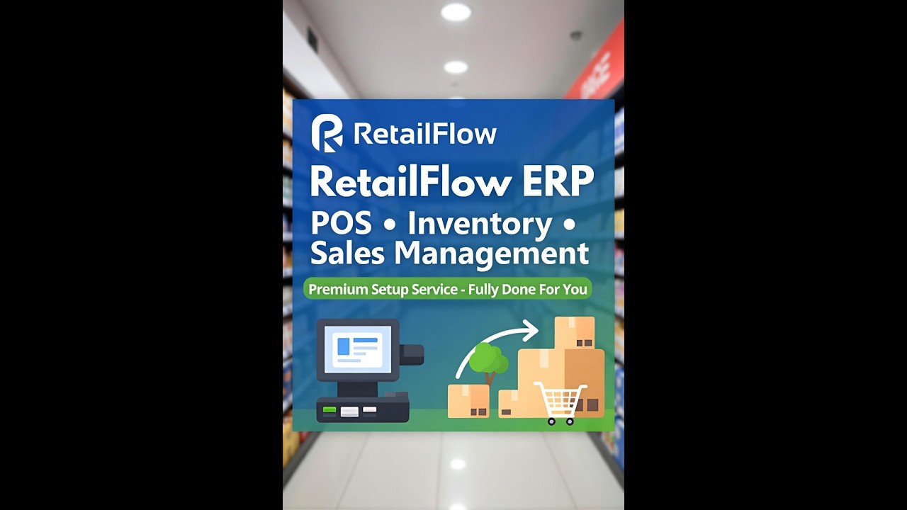 RetailFLOW ERP Demo | All‑in‑One Retail Management System (1:27)