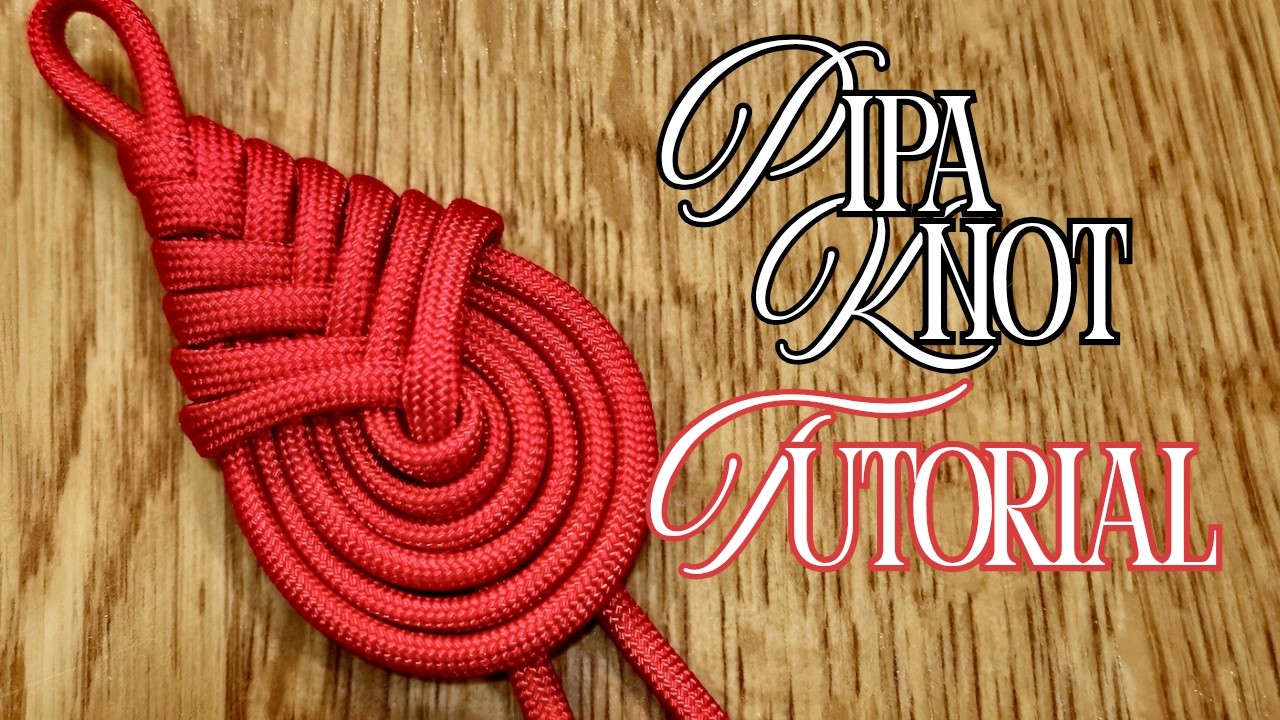 ​How to Tie a Pipa Knot: Step-by-Step Paracord Tutorial