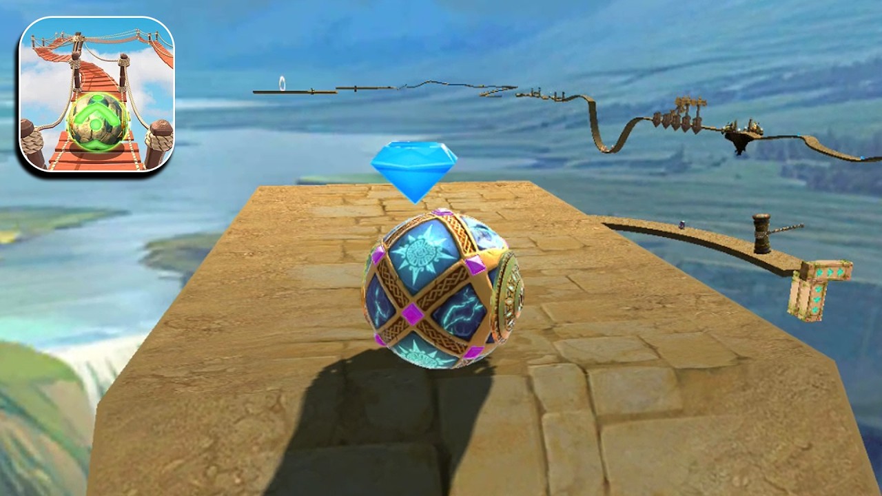 Temple Rolling Balls Speedrun Gameplay Android iOS Level 405