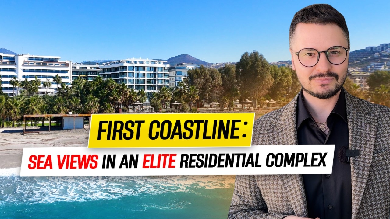 ON THE FIRST COASTLINE: Apartments with Panoramic Views in an Elite Residence // Alanya, Turkey