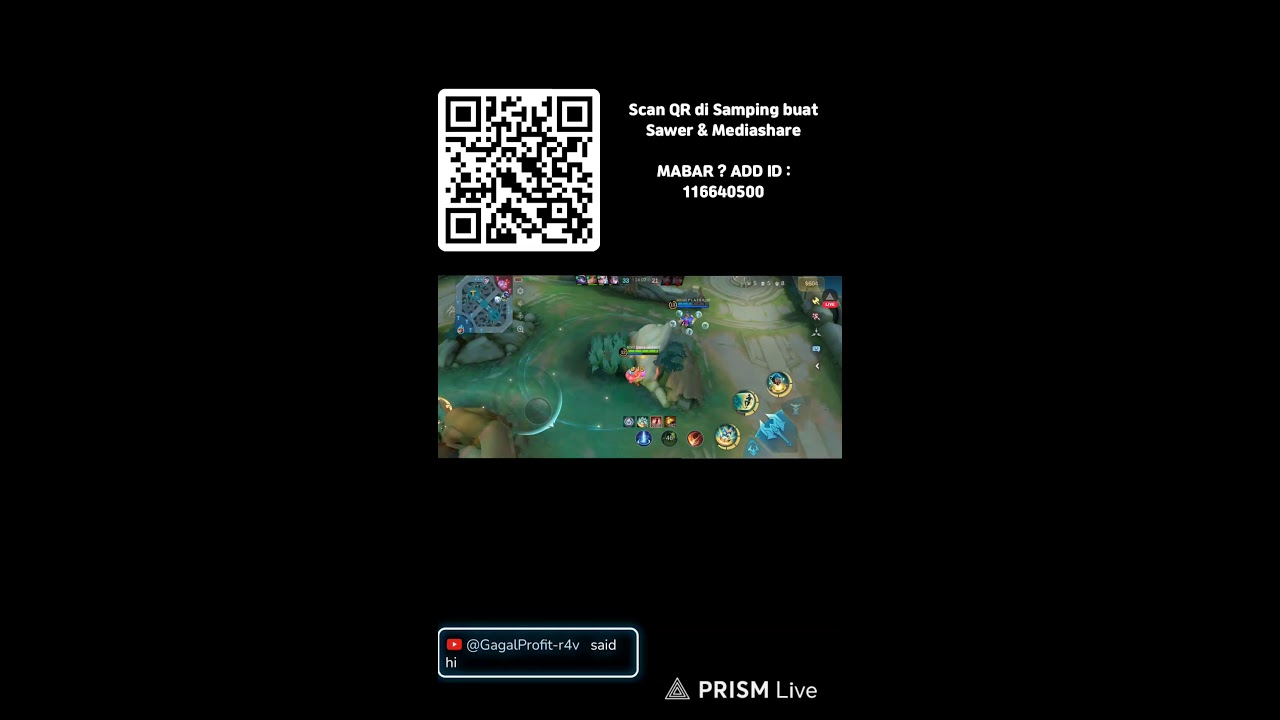 Lancelot Sadboy #liveshorts #mobilelegends #live #liveml