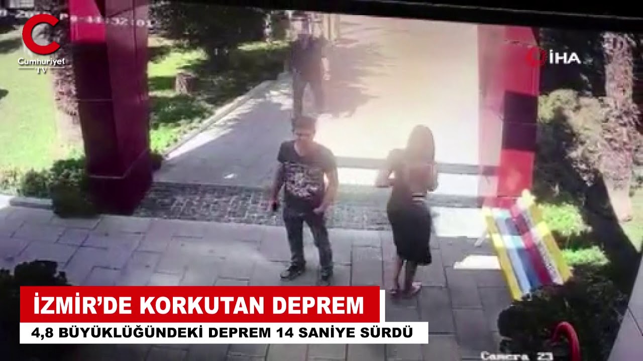 İzmir'de 4,8 büyüklüğünde deprem