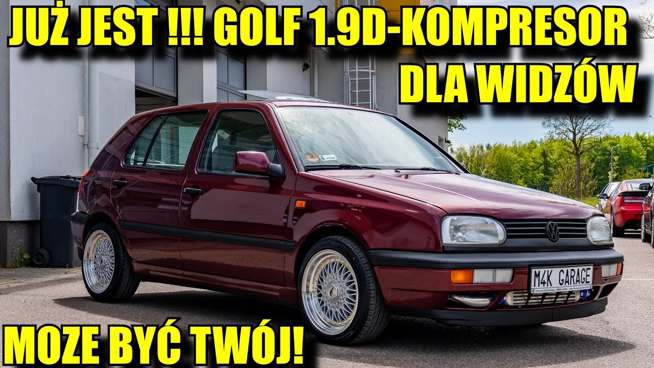 JUŻ JEST!!! GOLF 1.9D-KOMPRESOR. Dla widz&oacute;w. MOŻE BYĆ TW&Oacute;J!!