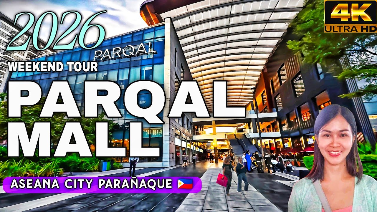 Philippines 4K Walk | PARQAL Mall To Ayala Malls Manila Bay | Ultimate Weekend Walk In 4K 2026 