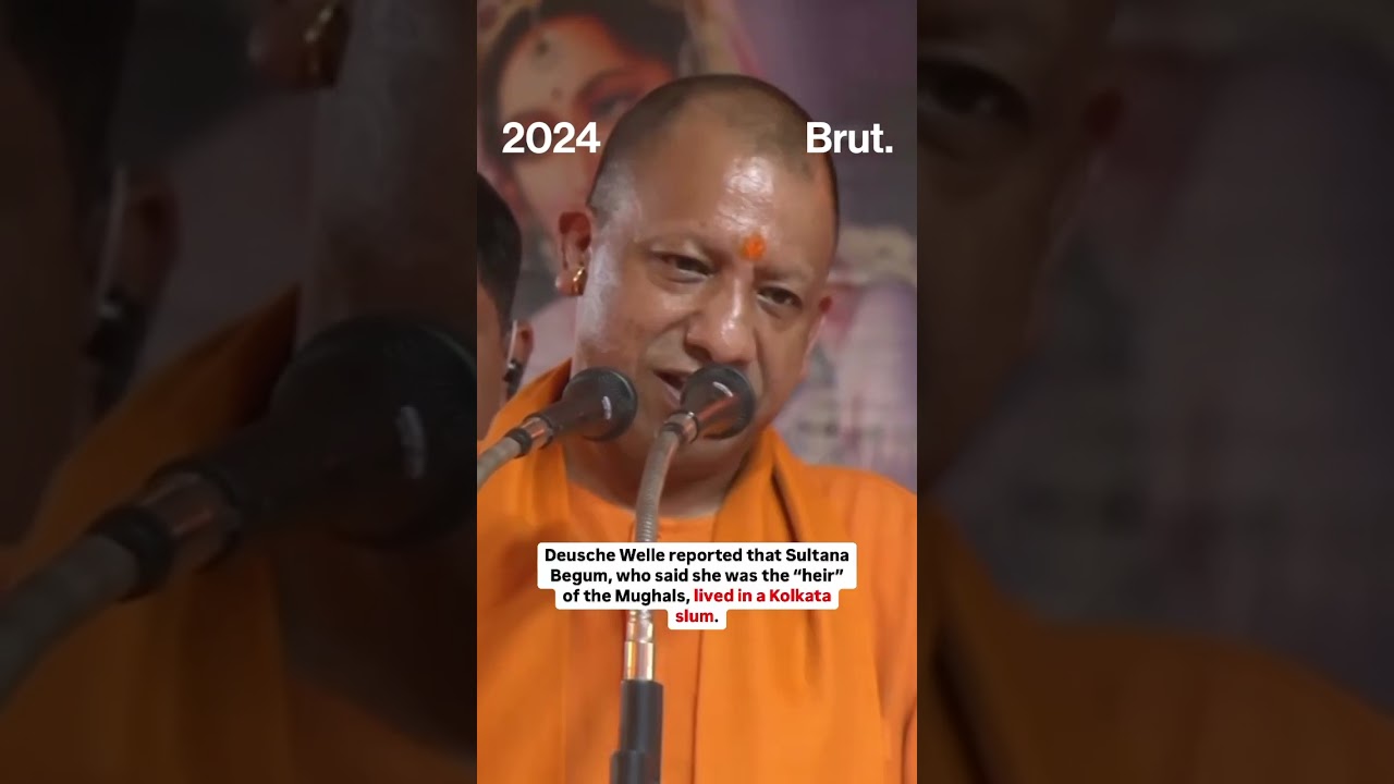 Yogi Adityanath said Mughal ruler Aurangzeb&rsquo;s descendants were now working as rickshaw-pullers.