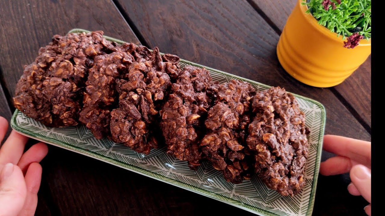 Шоколадне печиво 🍪 без БОРОШНА та МАСЛА. Корисний перекус для вас та ваших діток.