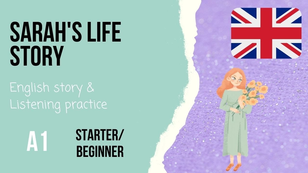 Life story: How to introduce yourself in English🙋Present simple beginner listening practice