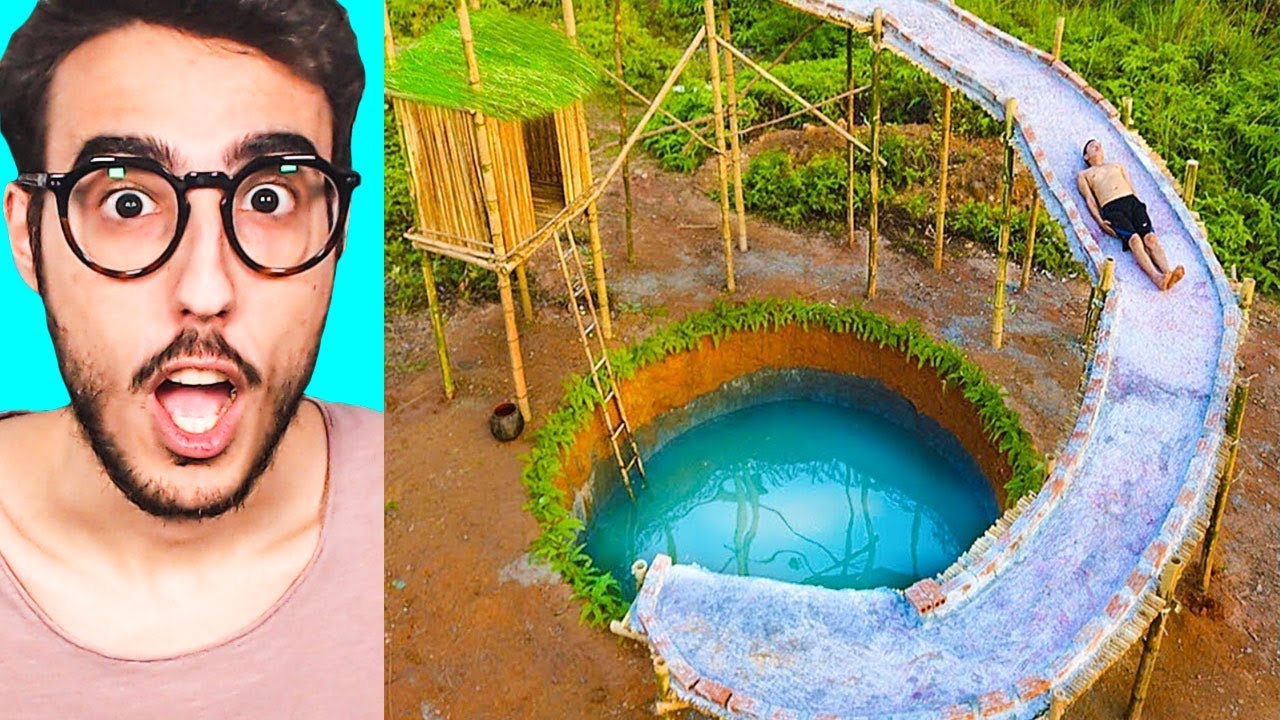 HANNO COSTRUITO QUESTA PISCINA SEGRETA! *SORPRENDENTE*