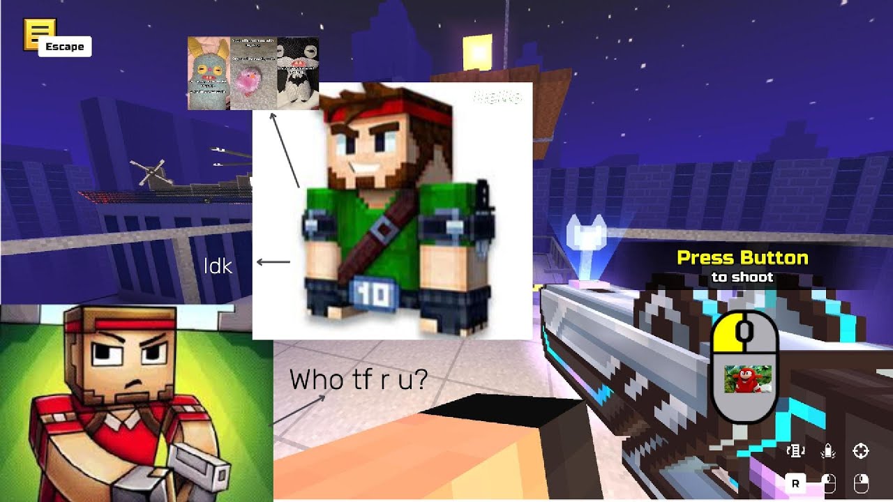 What PIXEL GUN could've been.