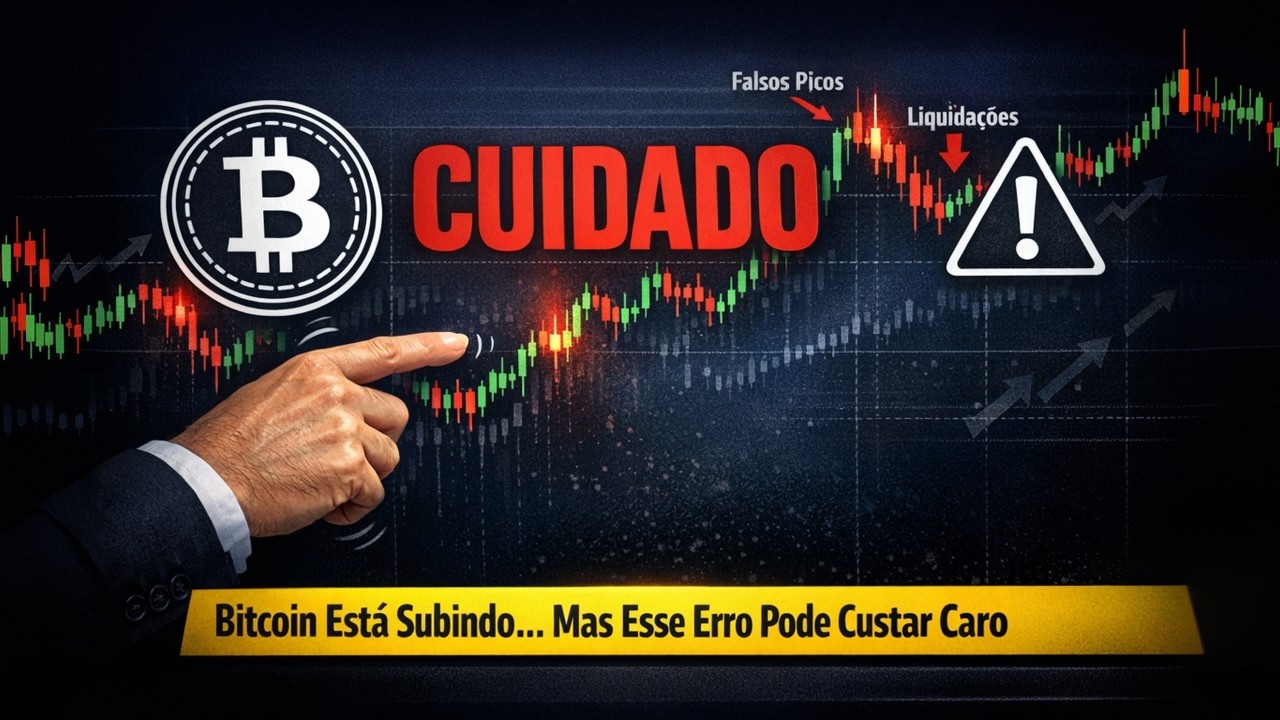 Bitcoin Está Subindo… Mas Esse Erro Pode Custar Caro