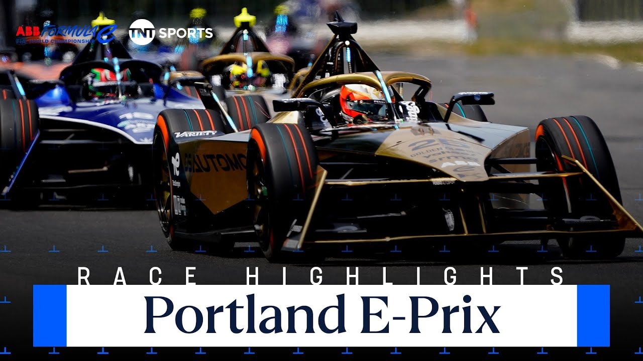 ALL ACTION ENCOUNTER! 👏 | Round 13 Portland Formula E 2024 Race 1 Highlights | TNT Sports