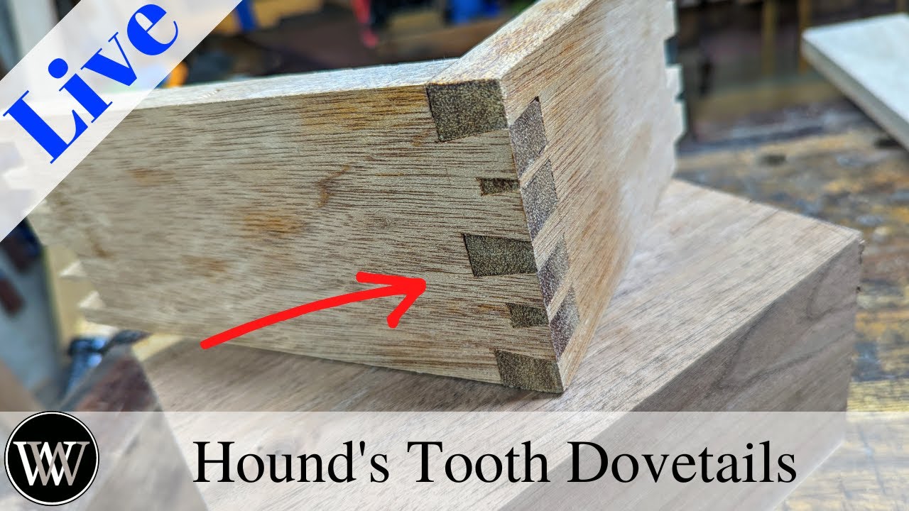 How To Cut Houndstooth Dovetails