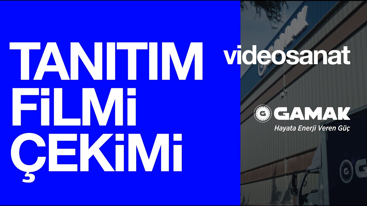 Tanıtım Filmi Çekimi VideoSanat | Gamak Makina Tanıtım Filmi