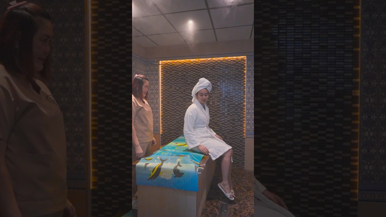 Glow and relax with our rejuvenating Moroccan Bath treament #glamourandglitz #ladiessalon #abudhabi