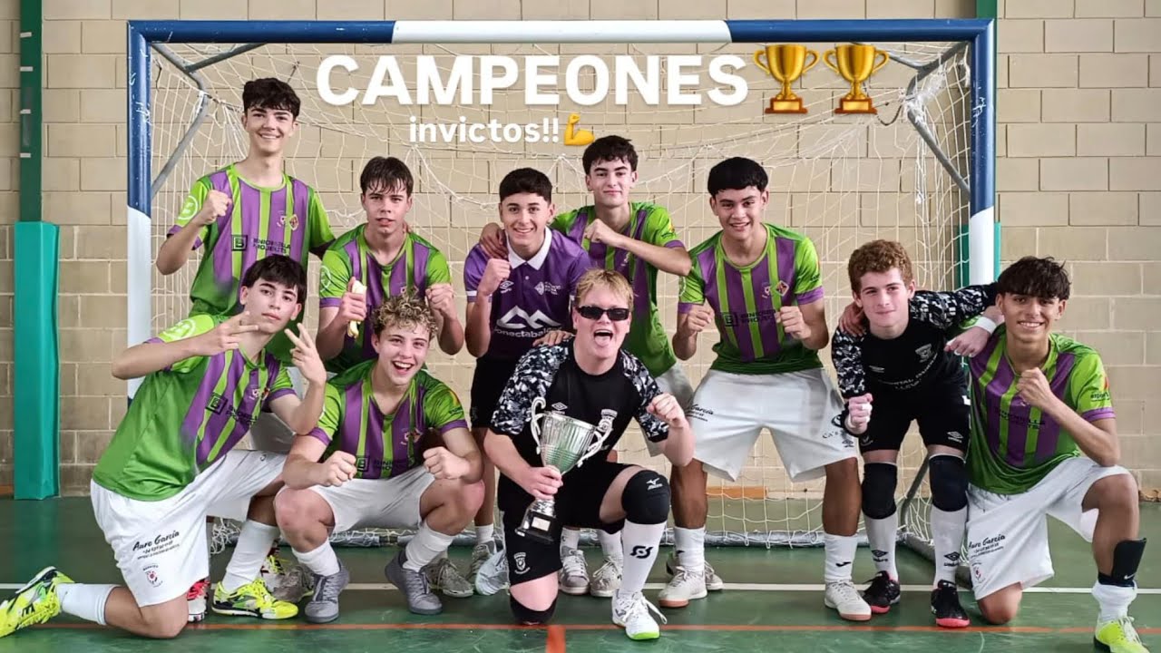 Campeones Copa 🏆 FFIB Cadete 2025 🎧Pelé