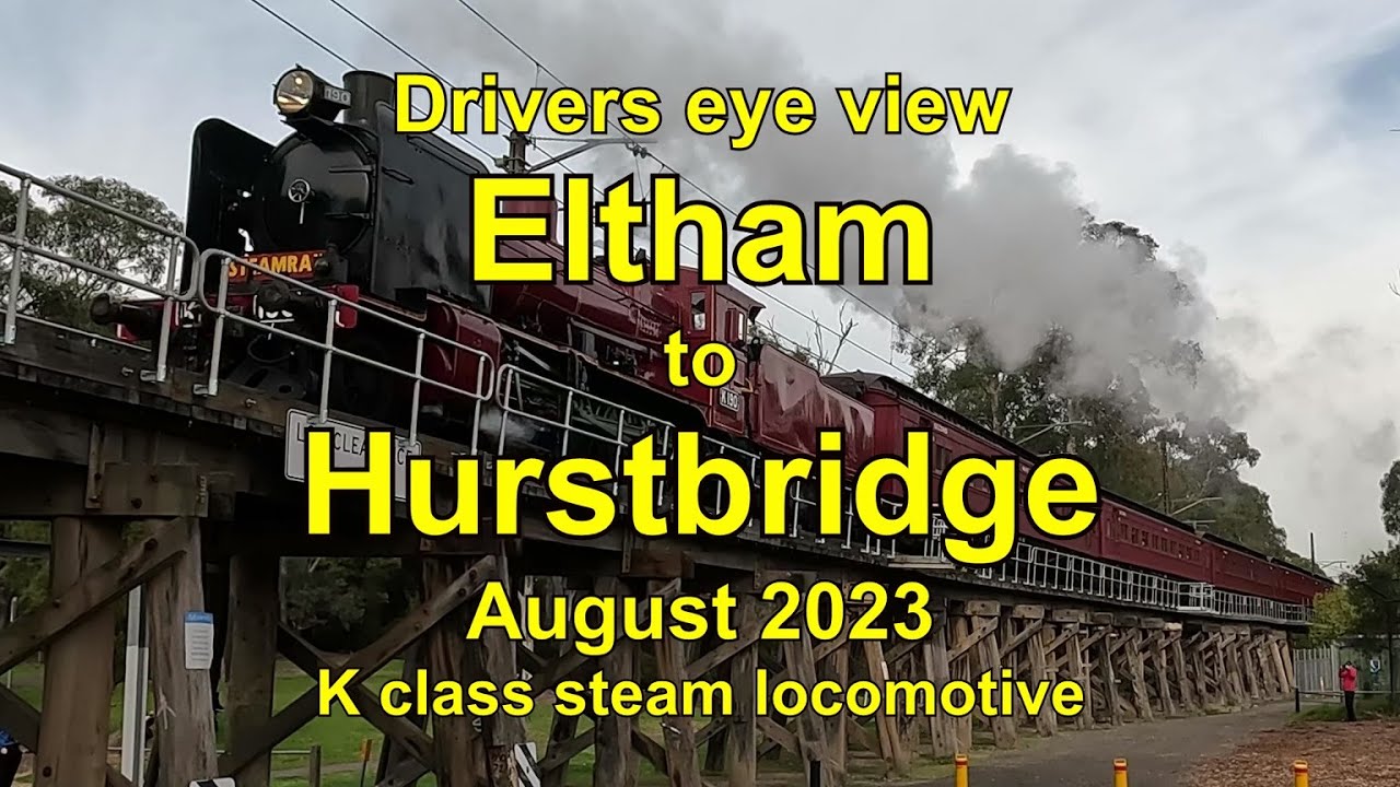 Drivers eye view, Eltham to Hurstbridge