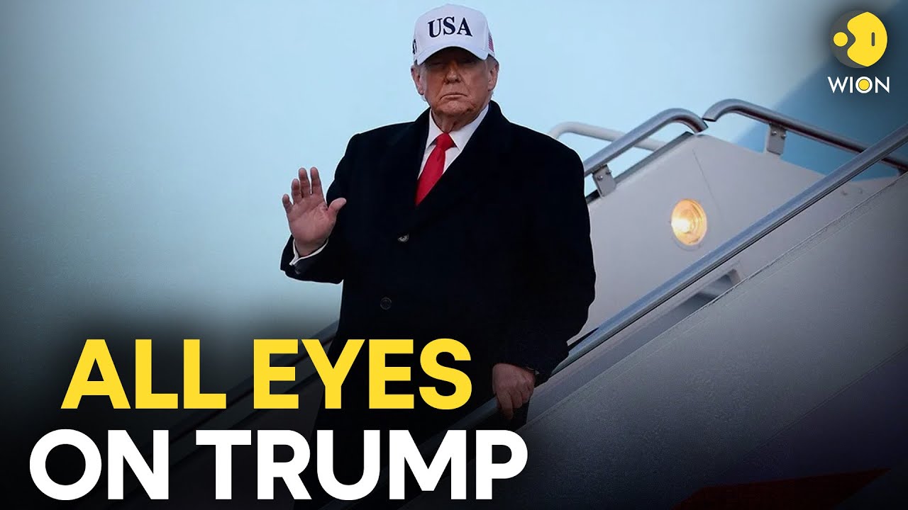 LIVE: Trump Travels to Palm Beach via Joint Base Andrews, Addresses Reporters en Route | WION