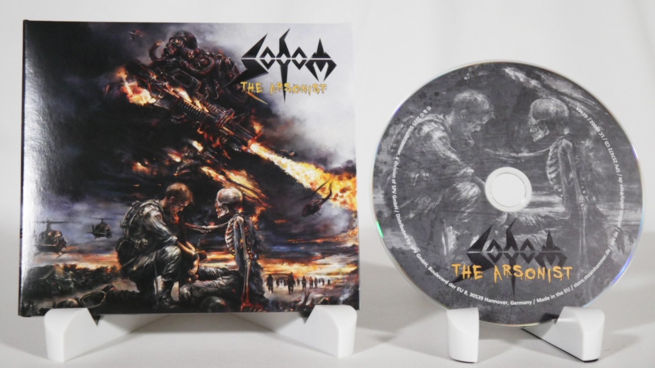 Sodom - The Arsonist CD Unboxing