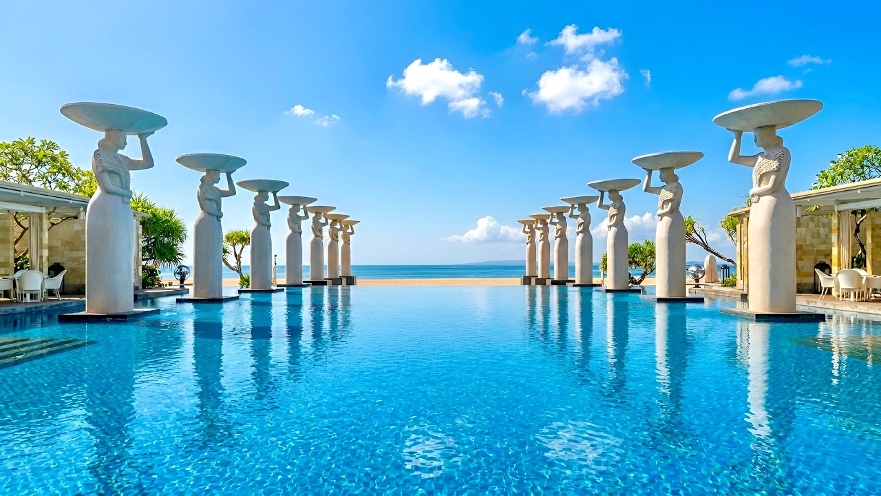 Mulia Bali | Ультра-роскошный пляжный курорт на Бали (полный видеотур в формате 4K)