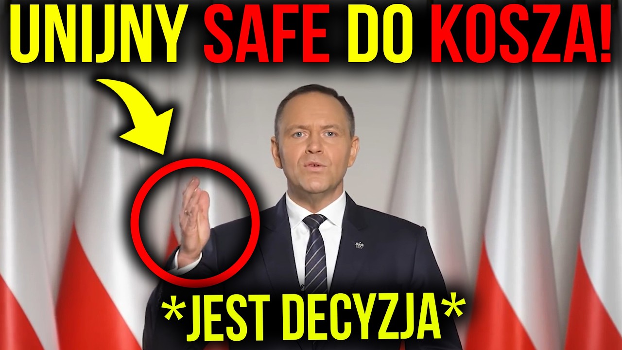 NAWROCKI WETUJE SAFE! POTĘŻNY CIOS W TUSKA I BRUKSELĘ!