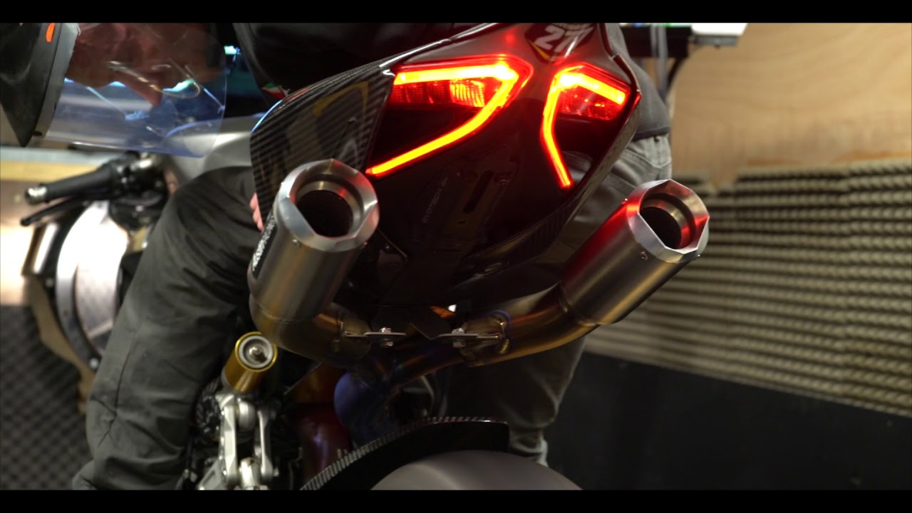 Ducati 1199/1299 Panigale Austin Racing Exhaust and Dyno RUN