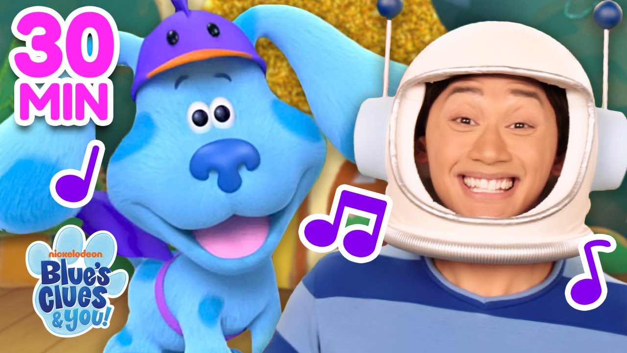 Blue & Josh Sing Songs and Play Dress Up Games 🎶 30 Minute Compilation | Blue's Clues & You!