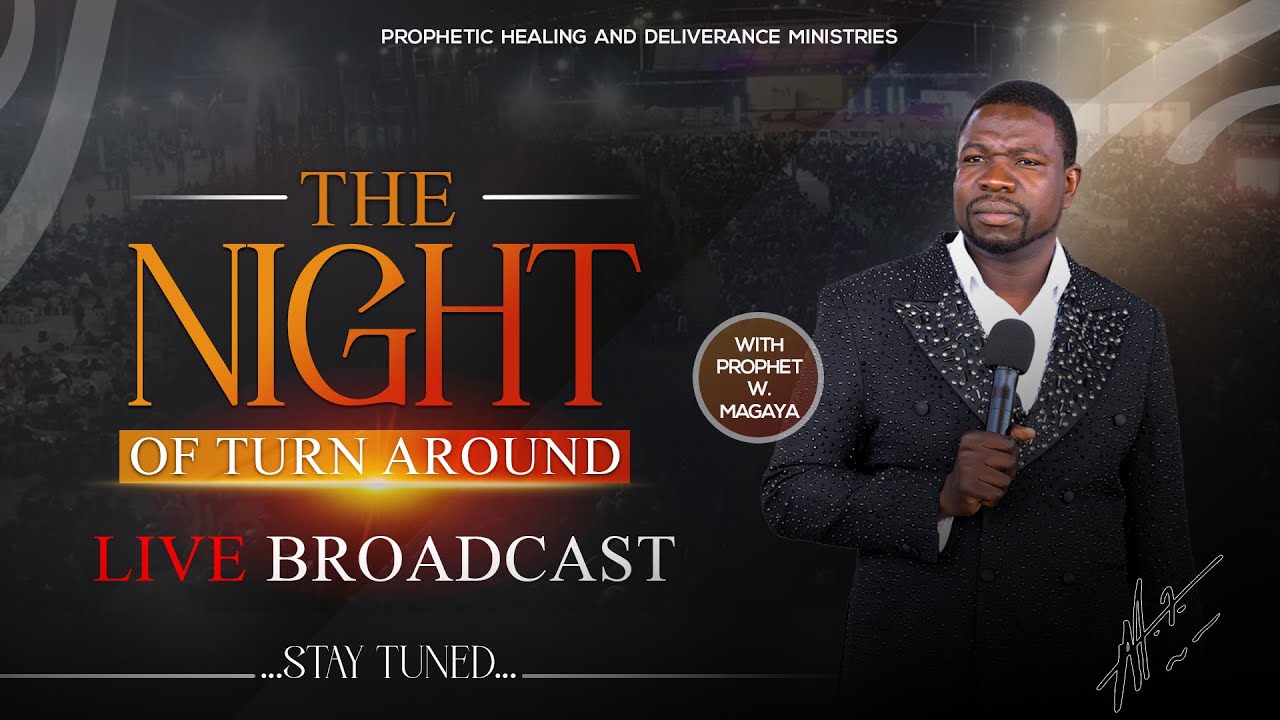 🔴 LIVE BROADCAST - Night Of Turn Around With Prophet W. Magaya | Nov 03, 2023