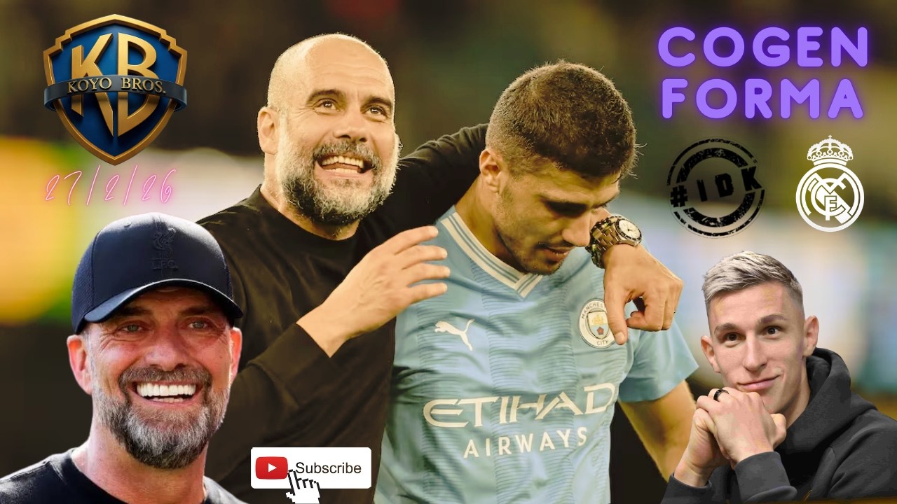 KLOPP, SCHLOTTERBECK Y RODRI VENDRÁN AL RM EL AÑO QUE VIENE SALVO ACCIDENTE #IDK // 27/2/26