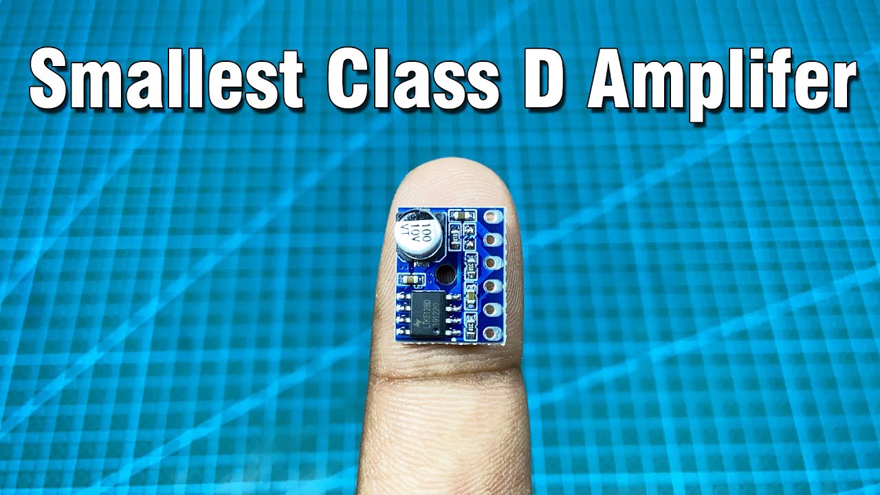 5128 Mini Class D 5W Mono Amplifier Tested