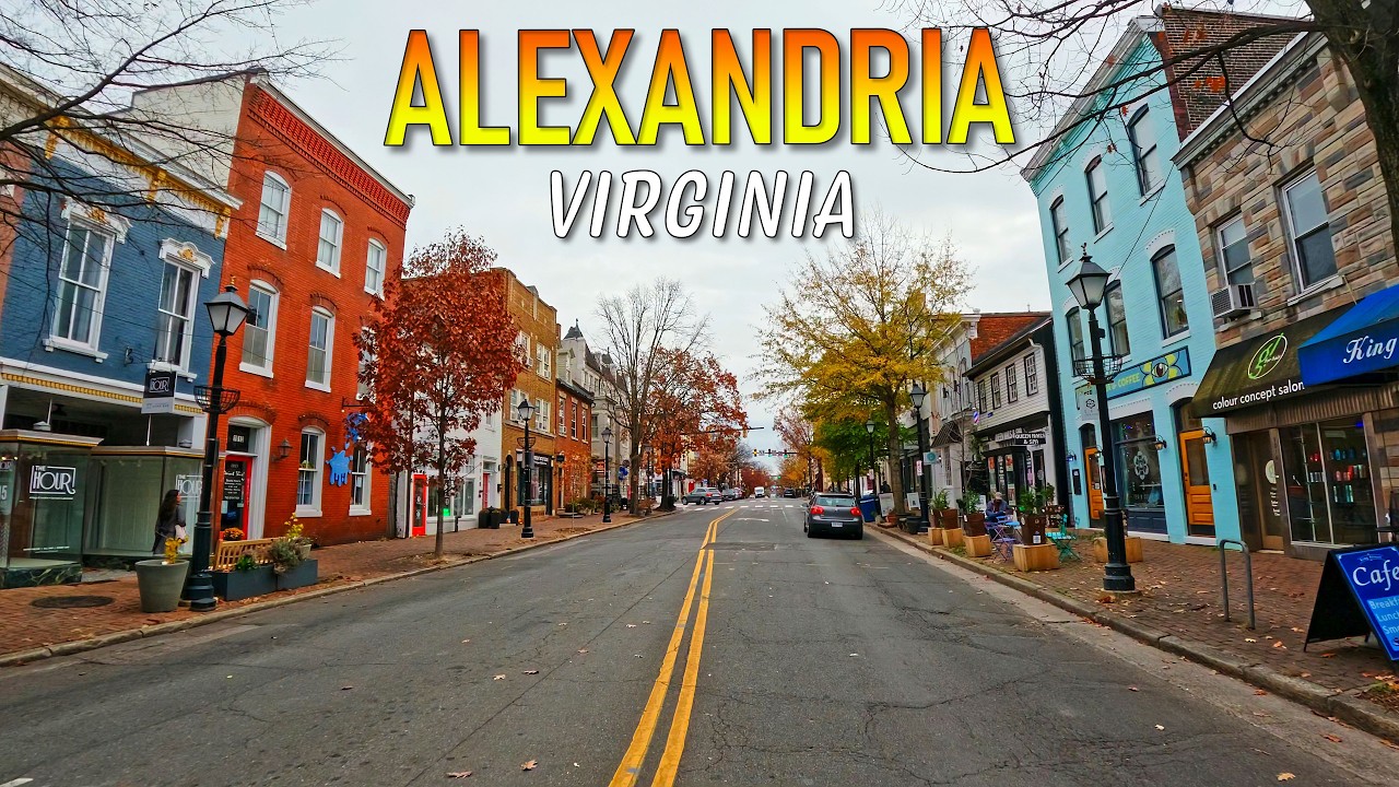Alexandria Virginia Driving Through