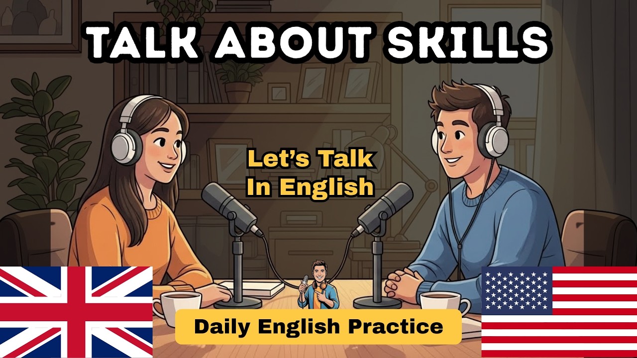 DON'T FREEZ! How to Talk About Your Skills in English for Beginners | Mr. English Man