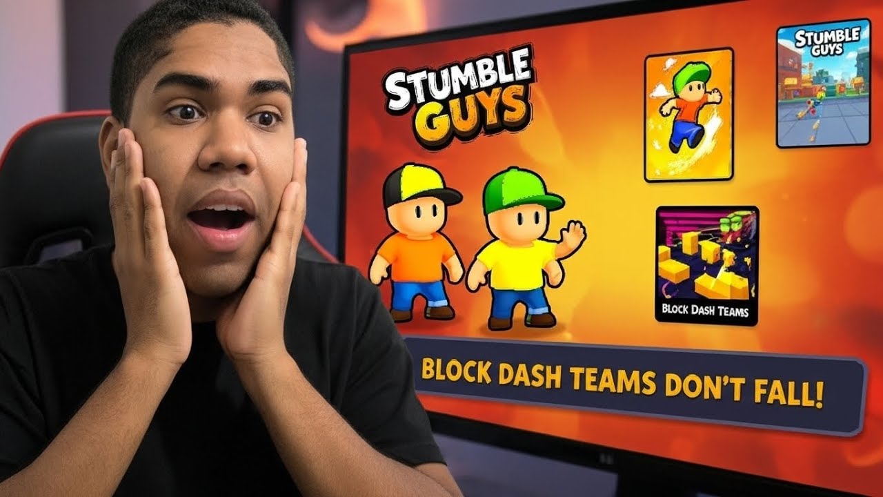 STUMBLE GUYS AO VIVO - NOVIDADES CHAT! BURLAS DE SEMPRE!