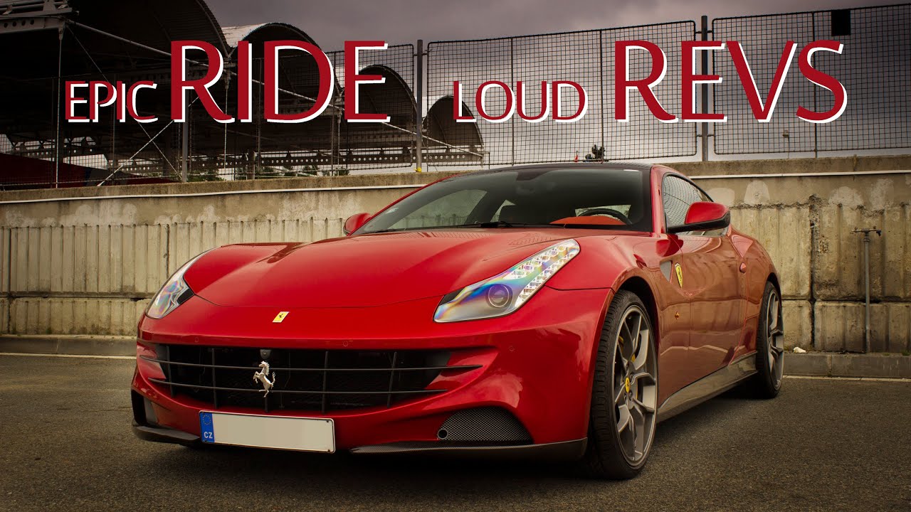 INSANE Novitec Rosso Ferrari FF - epic ride, loud acceleration, revving