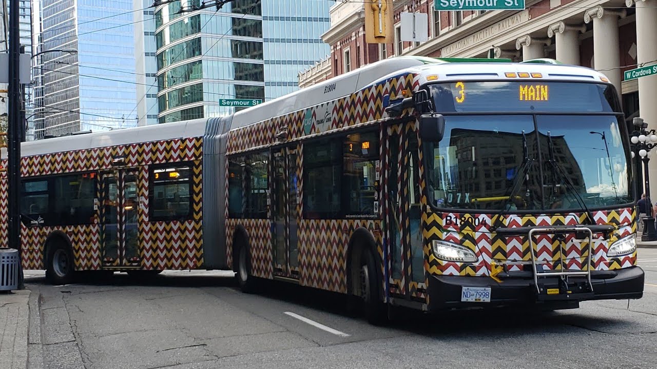 Translink 2018 New Flyer Xcelsior XDE60 B18004