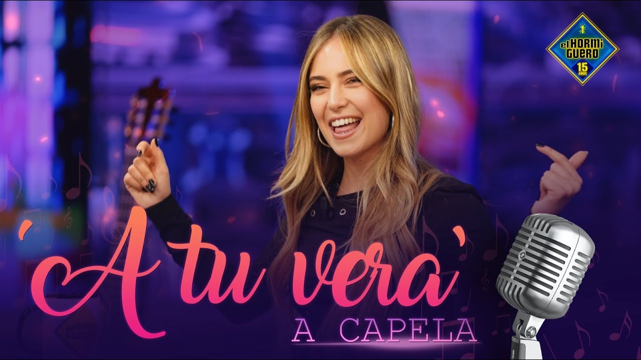Ana Mena nos canta un trocito de 'A tu vera' - El Hormiguero
